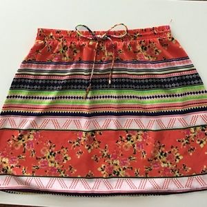 Xhilaration Tribal Print Short Skirt